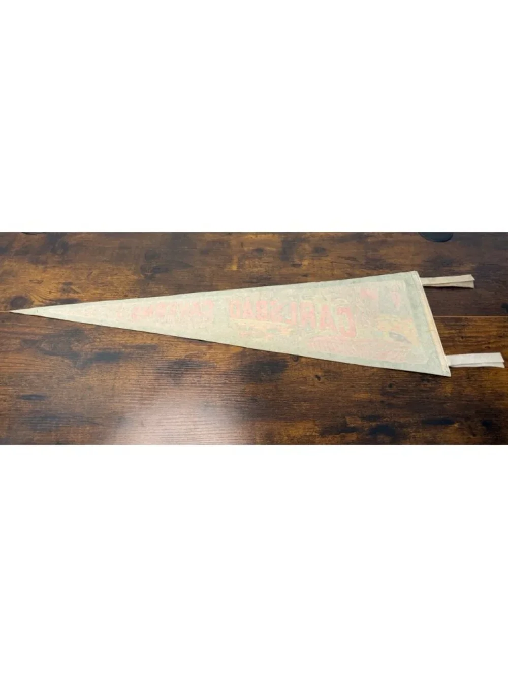 Vintage Carlsbad Caverns Felt Pennant Whites City New Mexico Souvenir 27 “